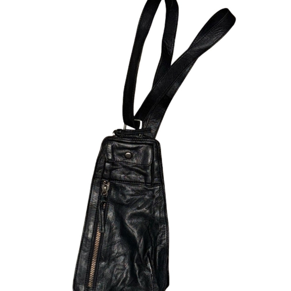 Free People Black Crossbody Bag